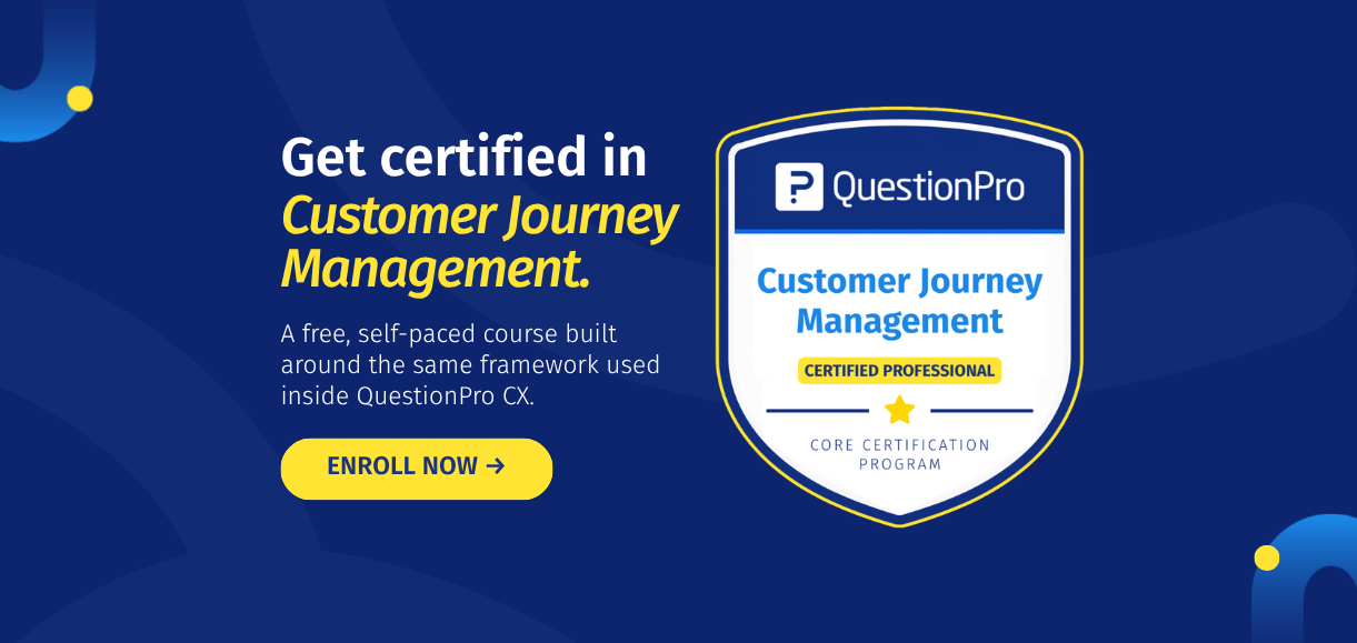 QuestionPro Customer Journey Management